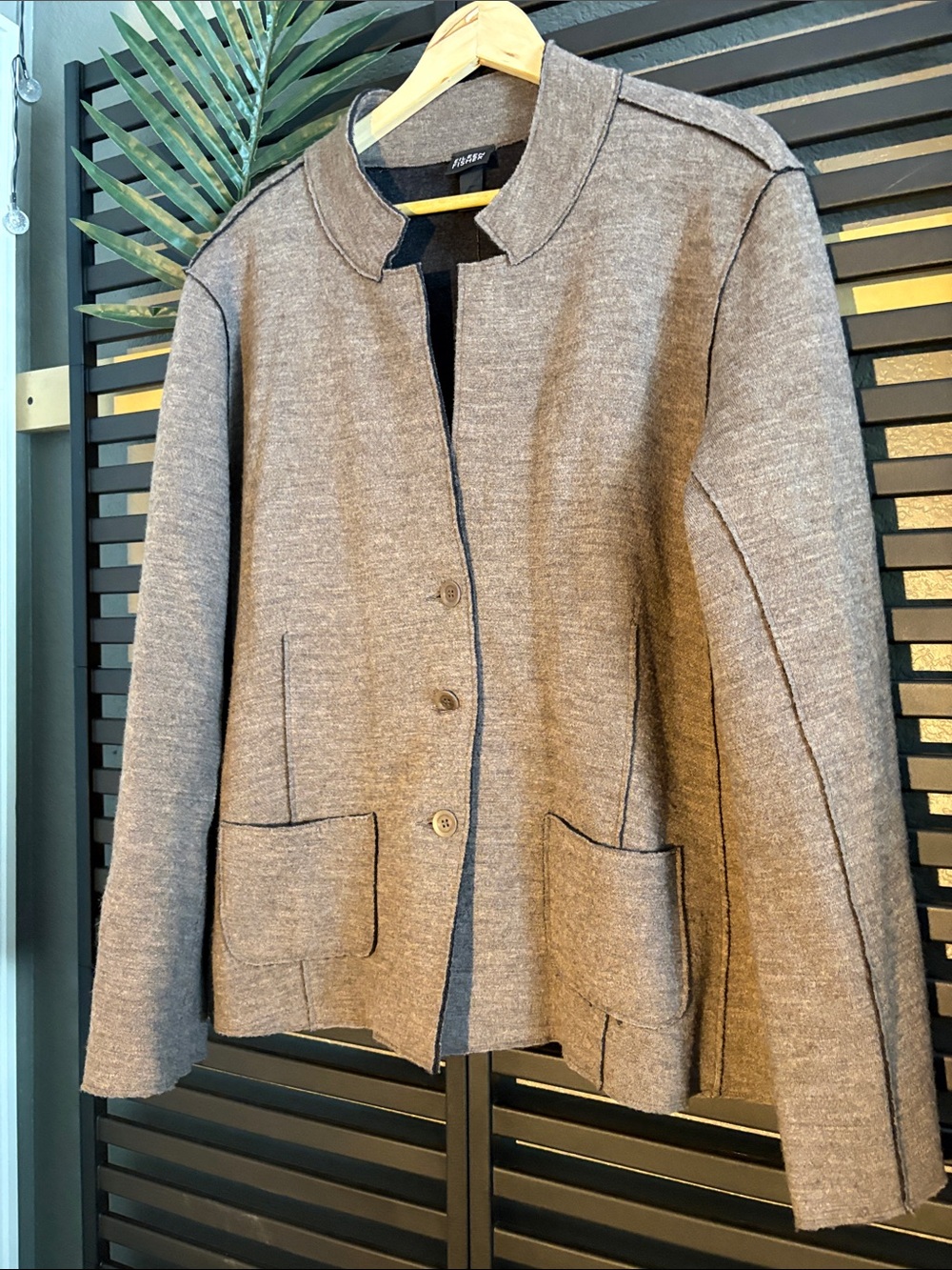 Eileen Fisher Jacket Blazer - Classic Collar, Button Front